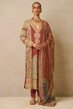 Kurta-Churidar-Dupatta