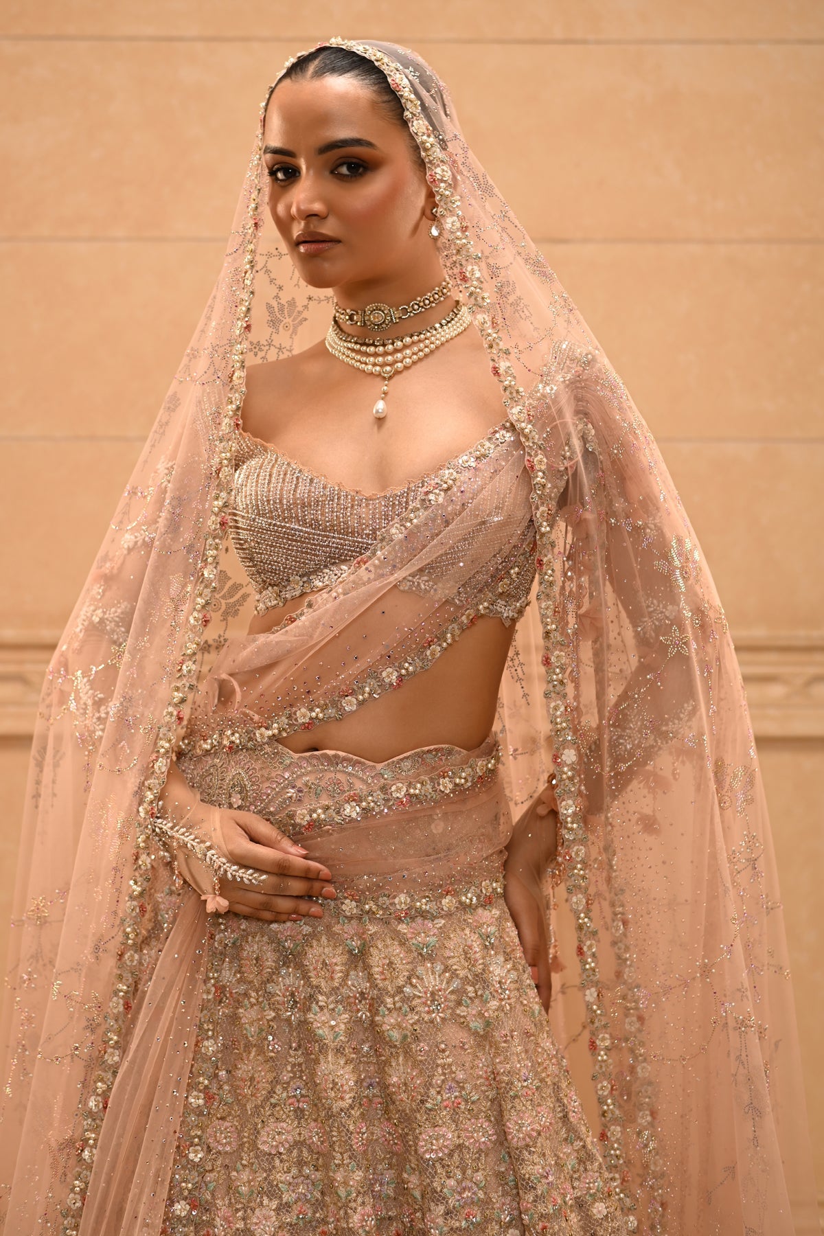 Crystal Lehenga Set