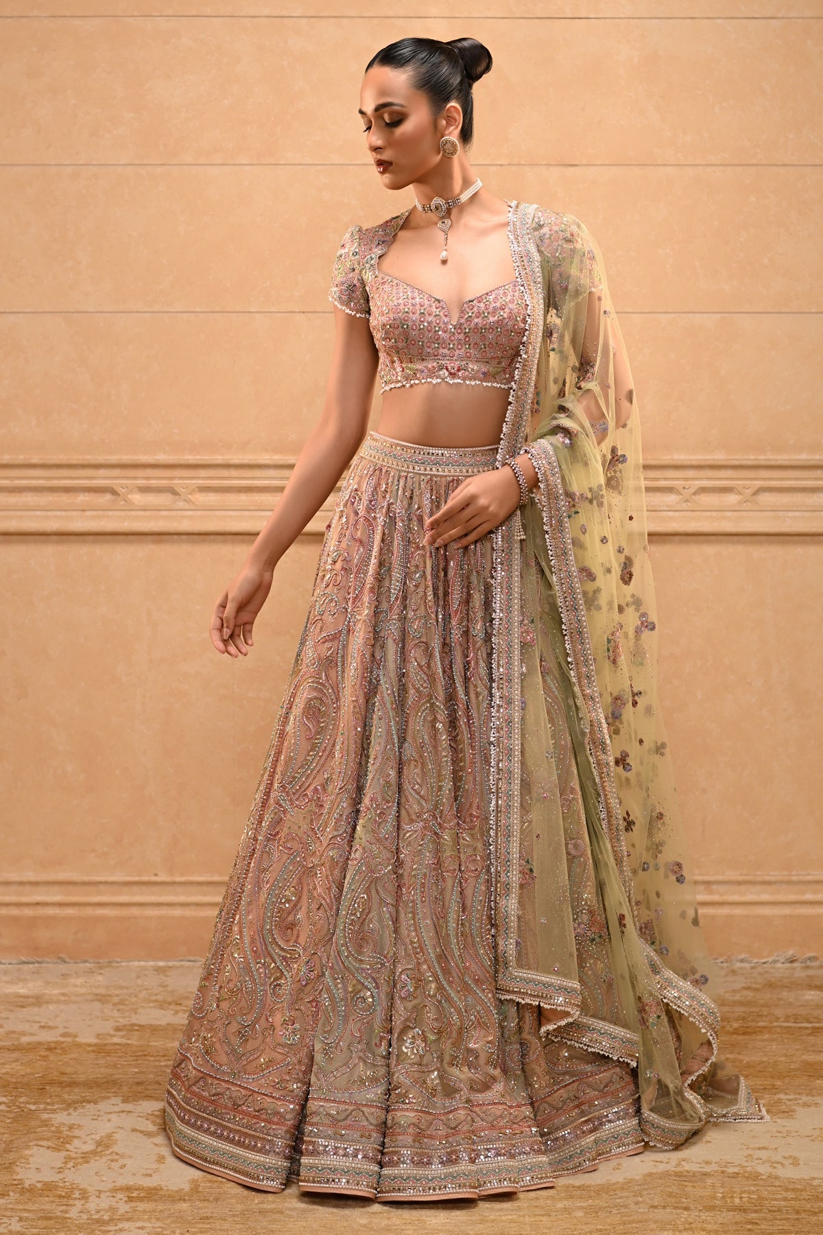 Embroidered Lehenga Set