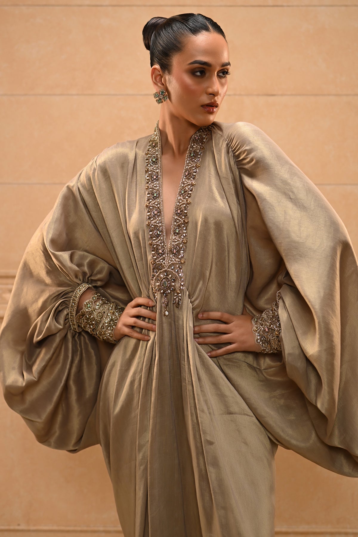 Jewel Embroidered Kaftan