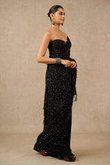 Corset Saree