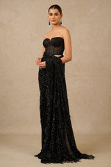 Corset Saree
