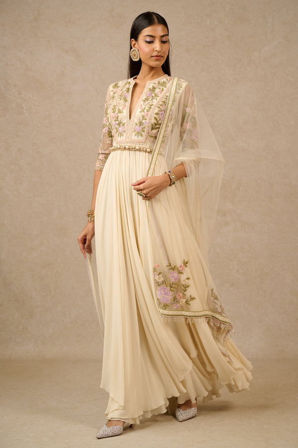 Anarkali Churidar Dupatta