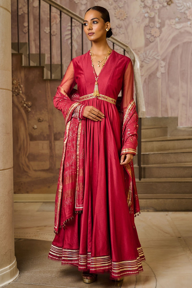 Anarkali Churidar Dupatta