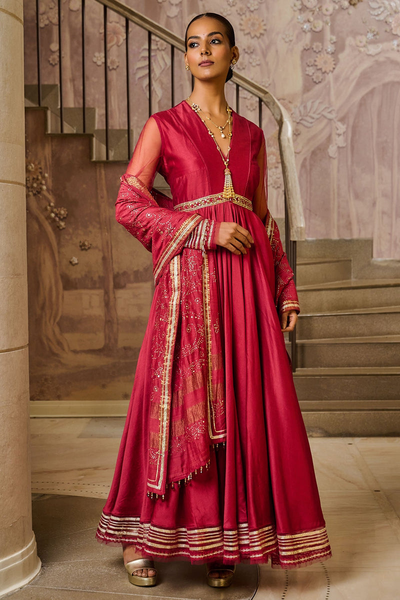 Anarkali Churidar Dupatta