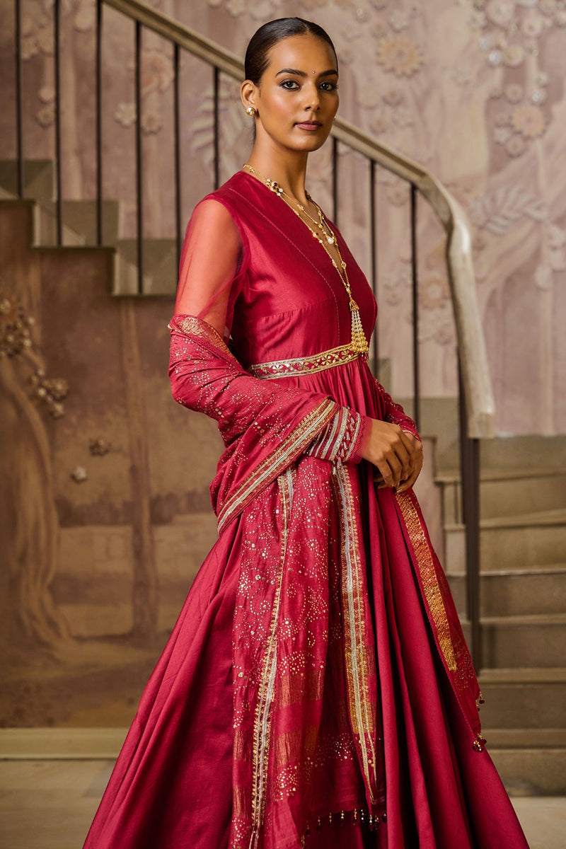 Anarkali Churidar Dupatta