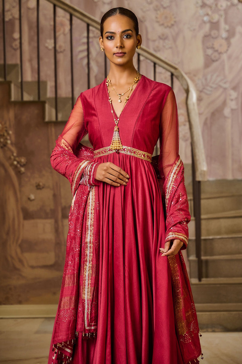 Anarkali Churidar Dupatta