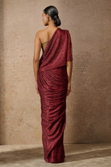 Signature Crinkle Drape Dress