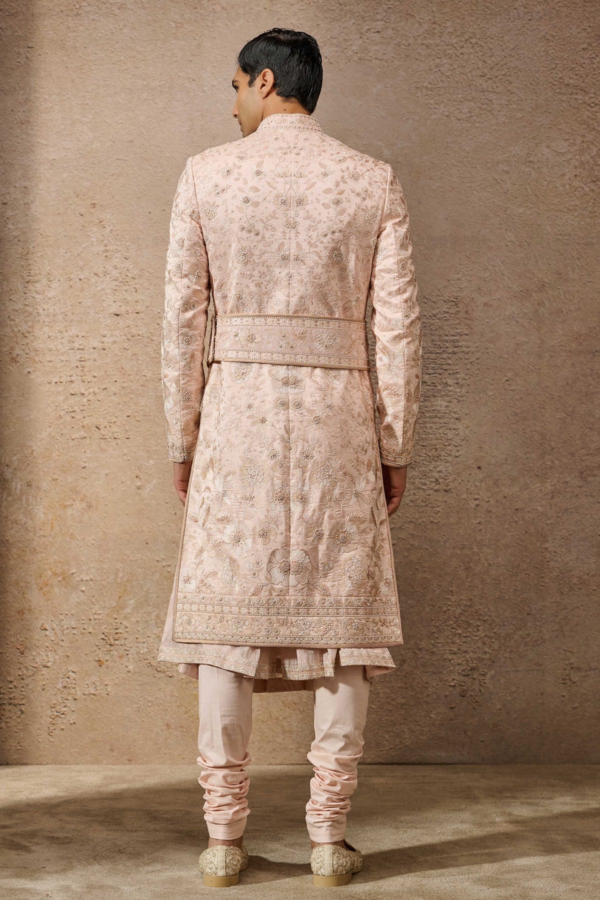 Otherworldly Classic Floral Sherwani Set - Only Sherwani