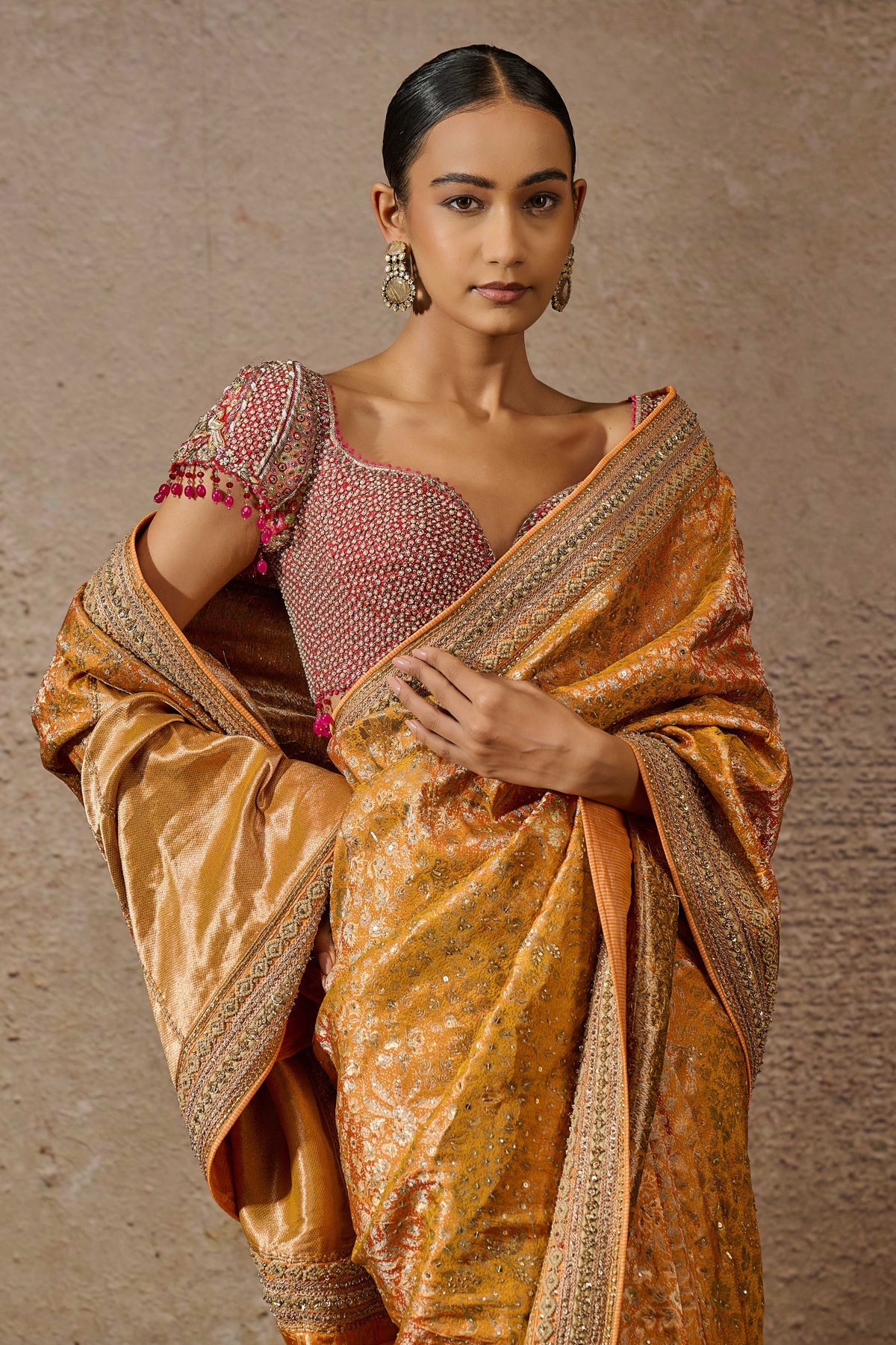 Brocade Saree Blouse Fabric