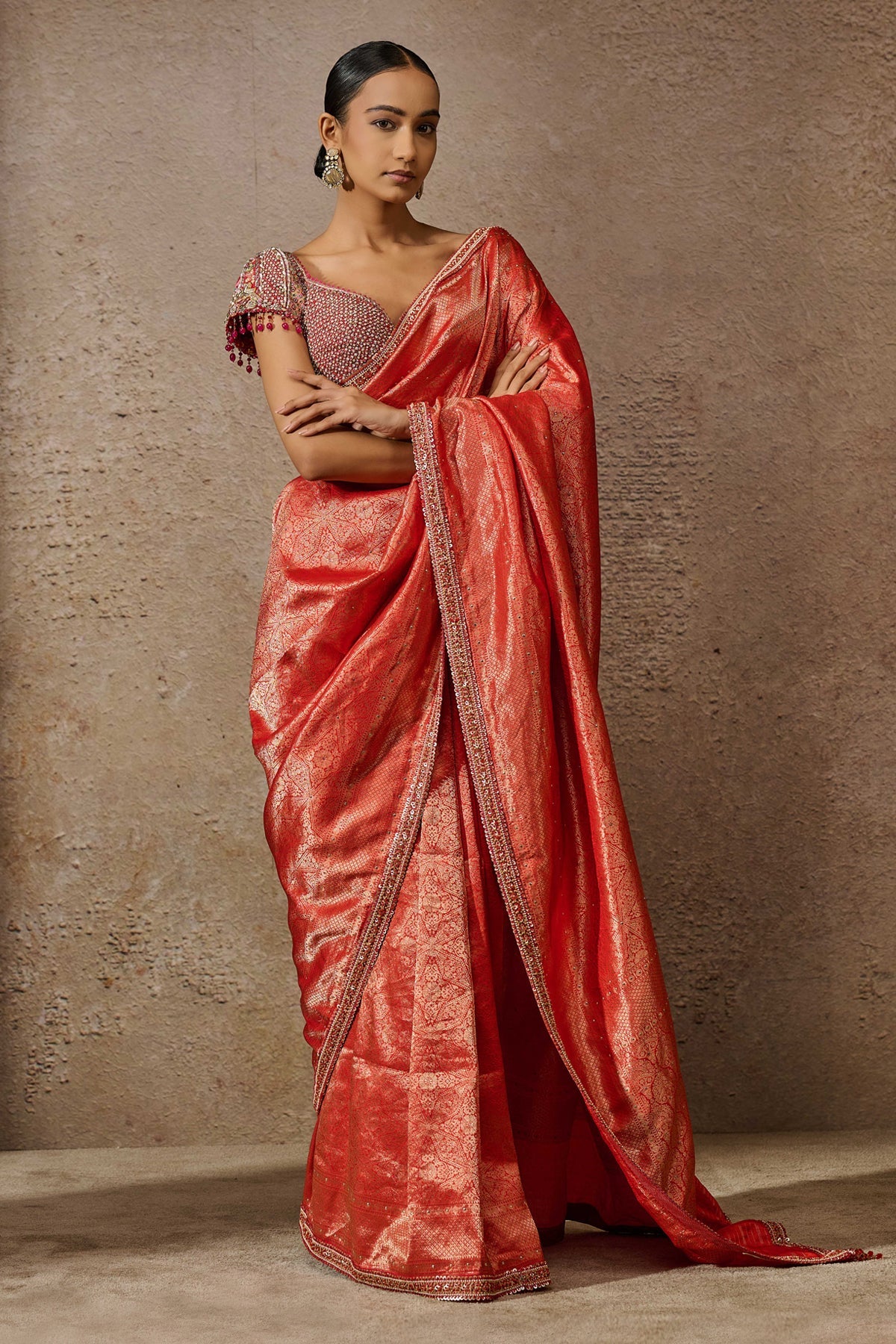 Brocade Saree Blouse Fabric