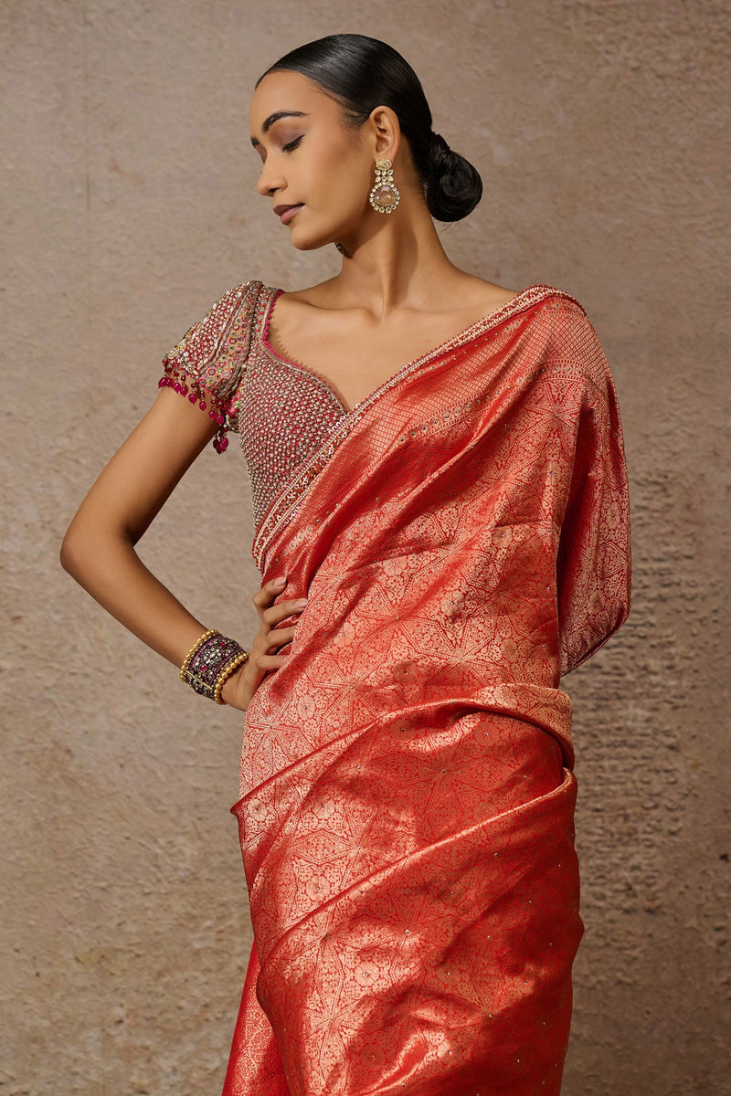 Brocade Saree-Blouse Fabric