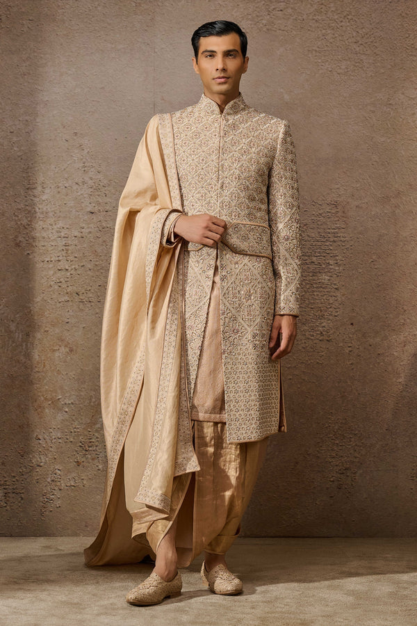 Classic Embroidered Sherwani Set