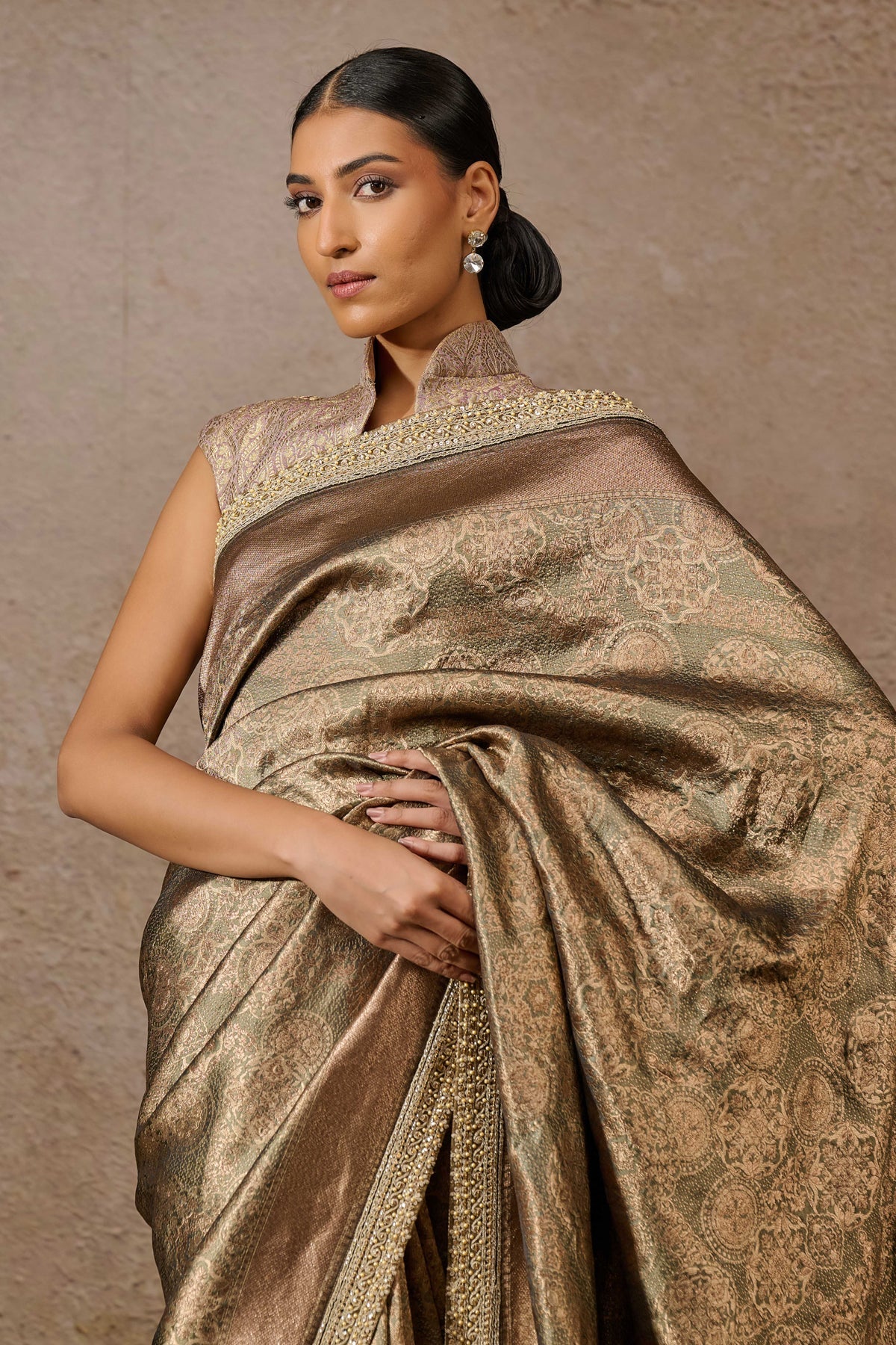 Brocade Saree Blouse Fabric