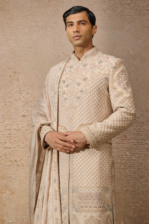 Classic Embroidered Sherwani Set