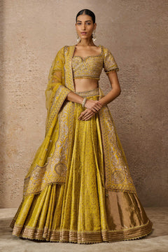 Brocade Embroidered Lehenga