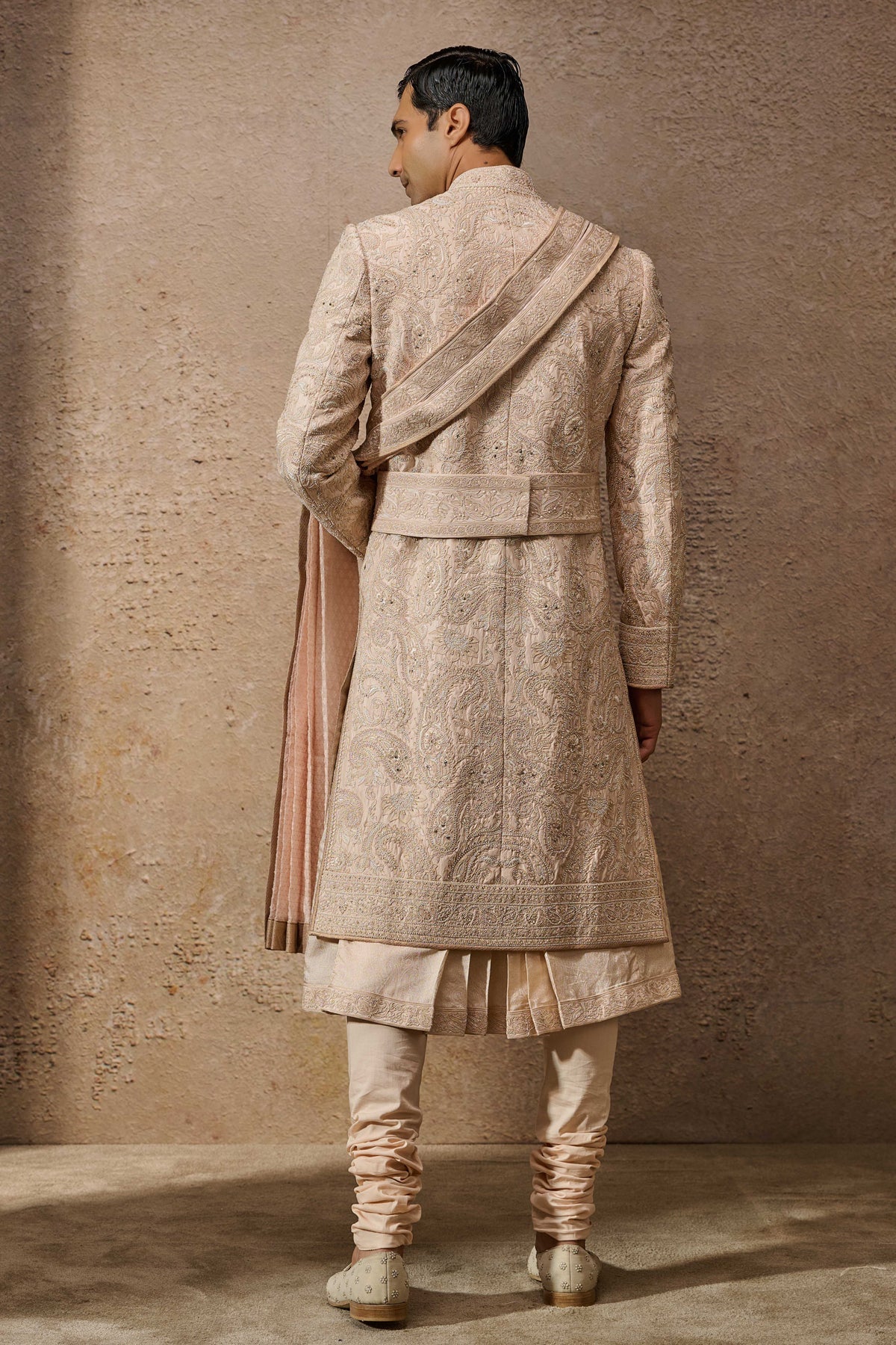 Otherworldly Classic Embroidered Sherwani Set - Only Sherwani