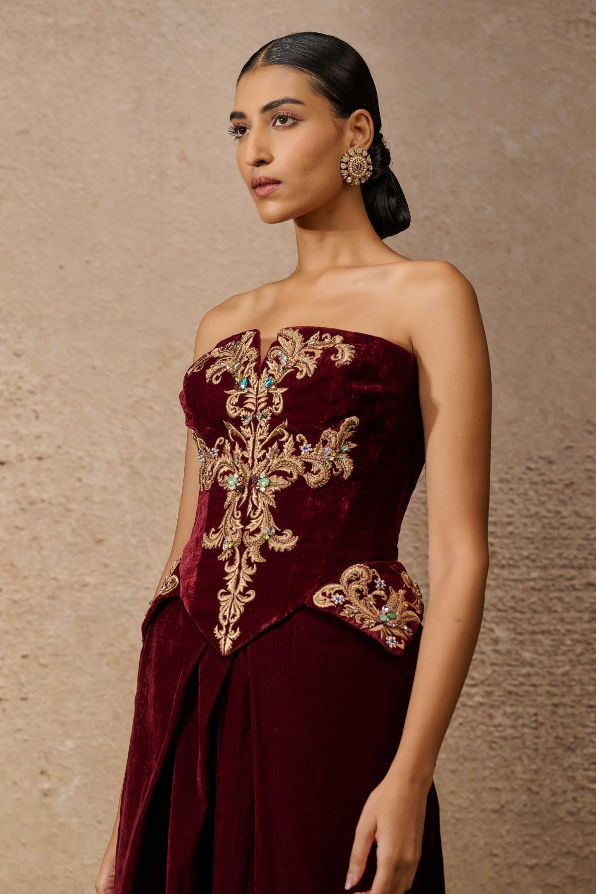 Signature Embroidered Co Ord Set