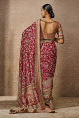 Signature Kashida Embroidered Saree