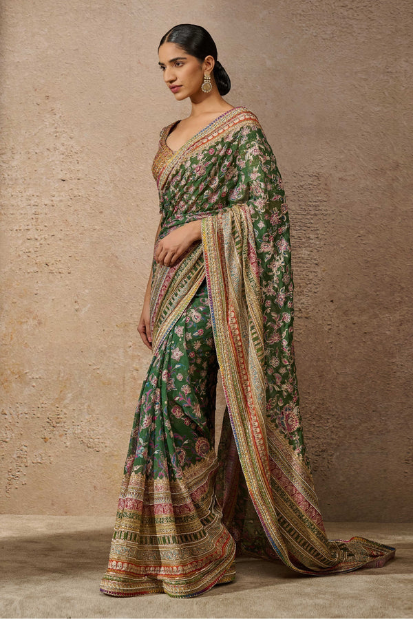 Signature Kashida Embroidered Saree