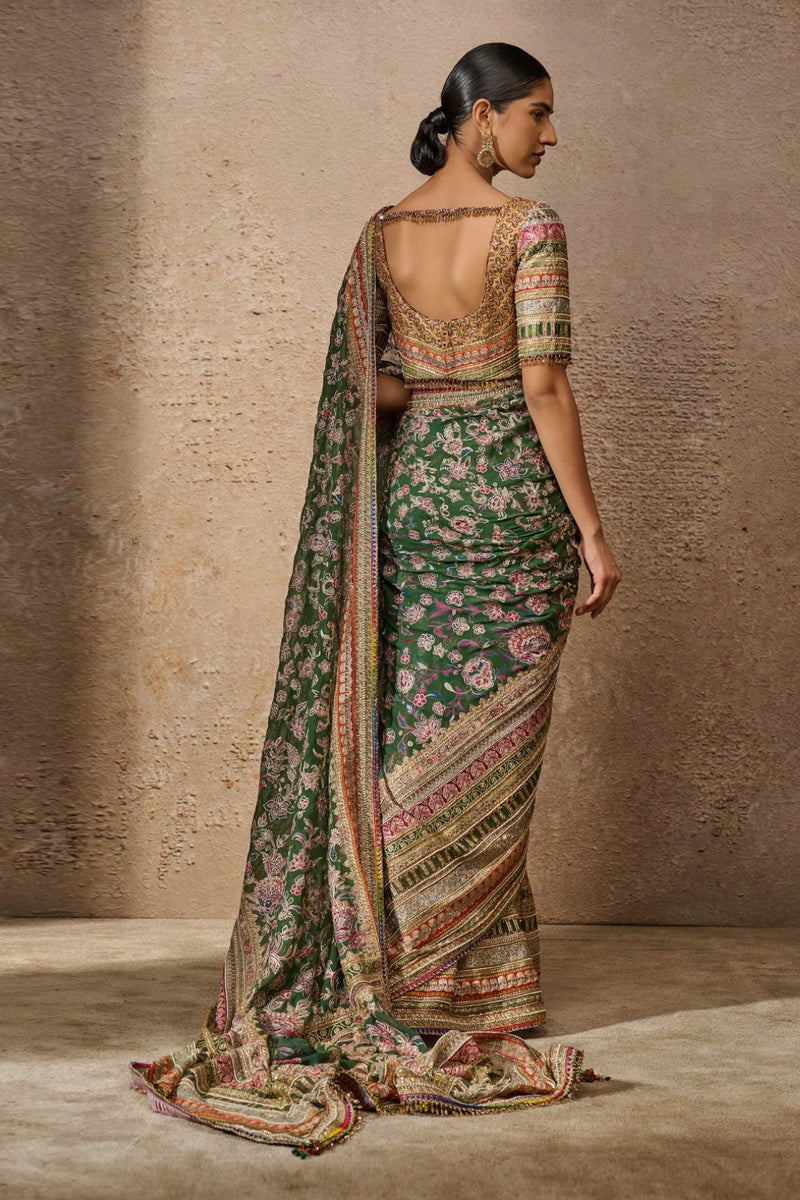 Signature Kashida Embroidered Saree