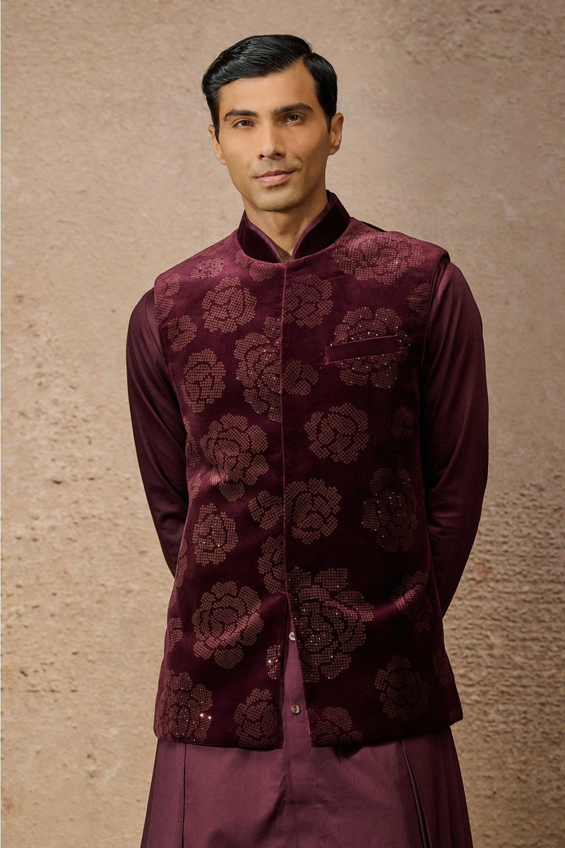 Indowestern Waistcoat Set