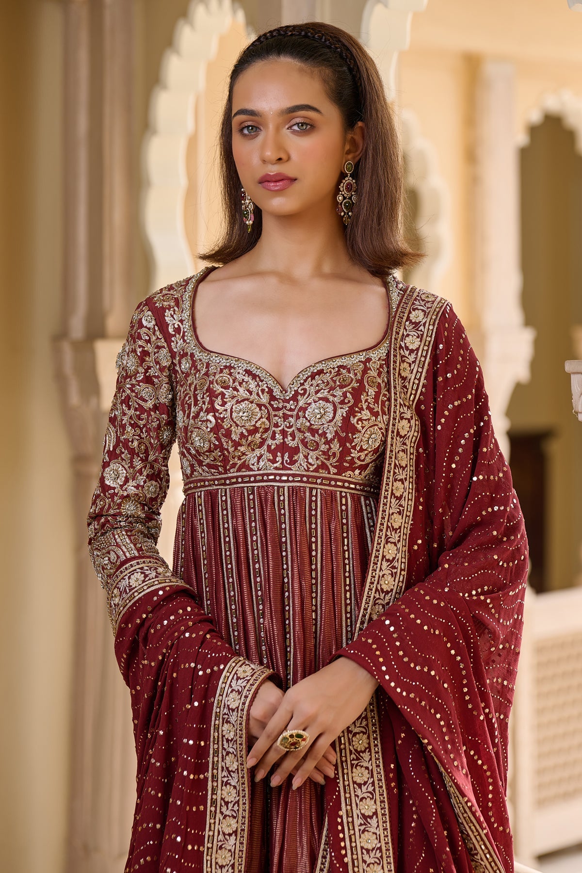Bidri Sharara Set