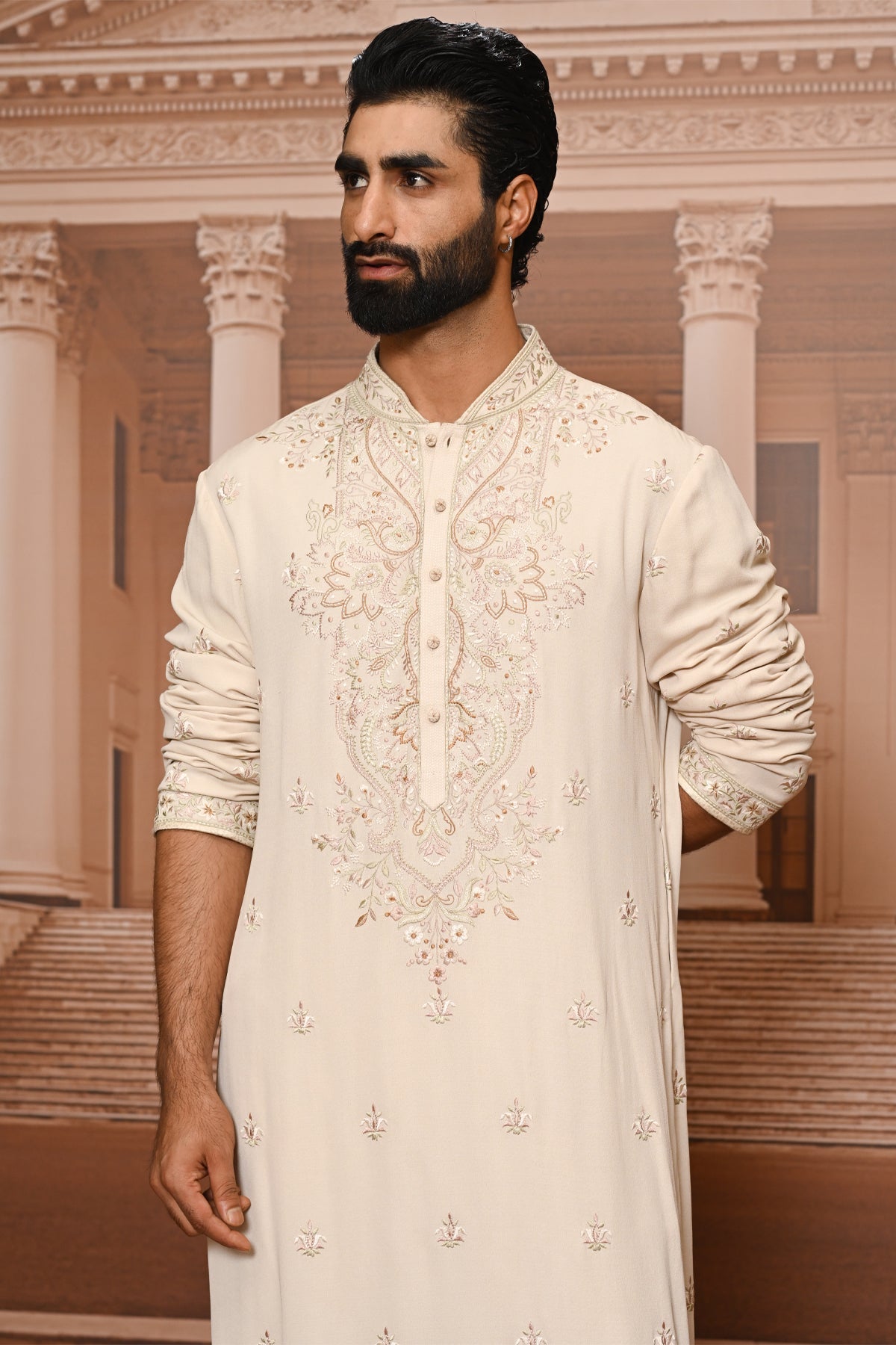 Ever Bloom Embroidered Kurta Set