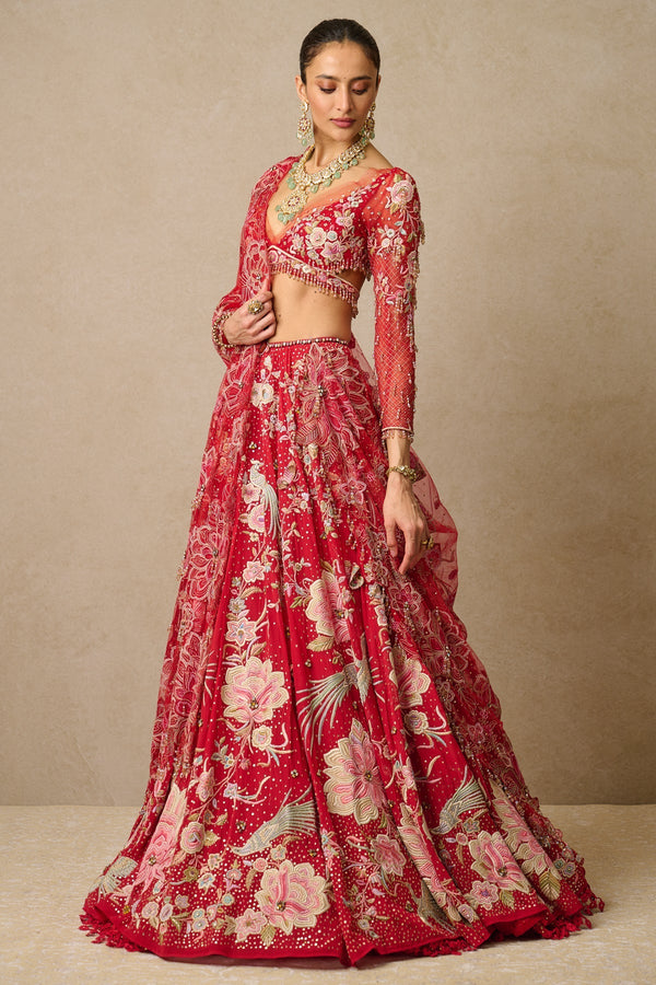 Lehenga, Blouse, Dupatta,