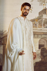 Gold Printed Kurta