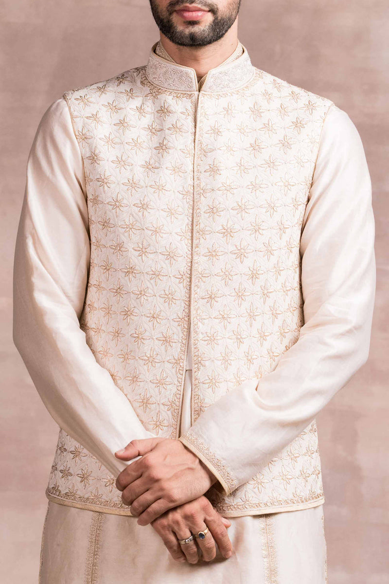 Chikankari Embroidered Bundi