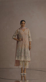 Dupatta-Kurta-Trousers