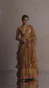 Anarkali-Dupatta-Churidar