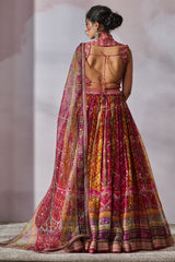 Blouse-Dupatta-Lehenga