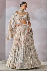 Blouse-Dupatta-Lehenga