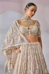 Blouse-Dupatta-Lehenga