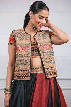 Matka Silk Gillet