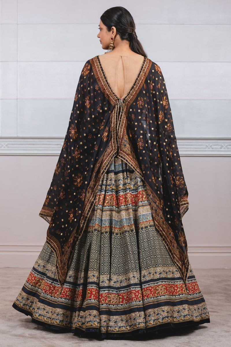 Printed Lehenga And Blouse
