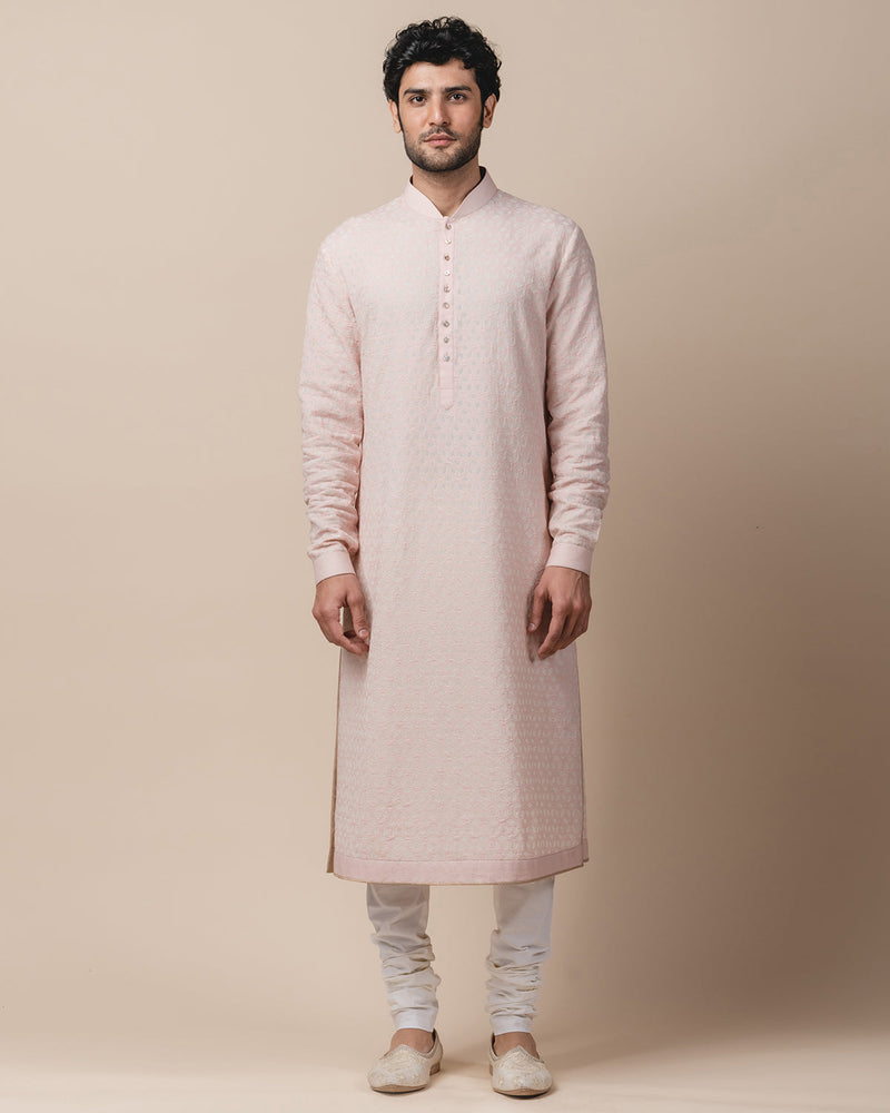 All Over Applique Zal Kurta