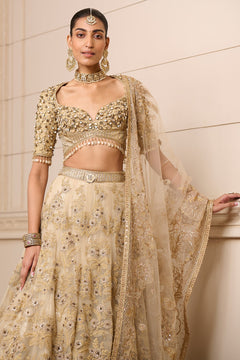 Lehenga, Blouse, and Dupatta