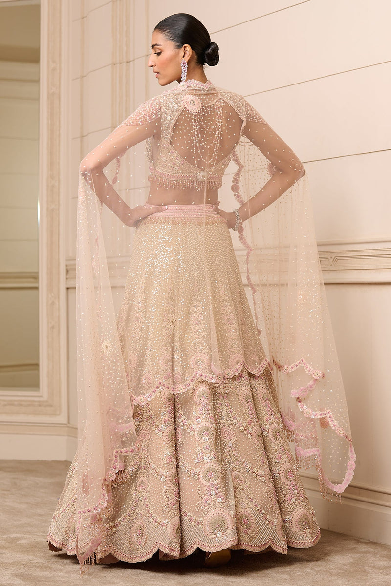 Lehenga, Blouse, and Dupatta