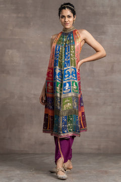 Kalidar Kurta With Dhoti