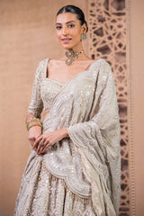 Lehenga, Blouse, and Dupatta