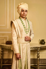 Aari Embroidered Sherwani