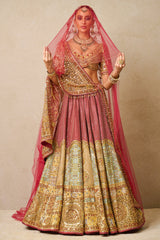 Blouse-Dupatta-Lehenga-Veil