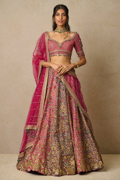 Lehenga, Blouse, Dupatta