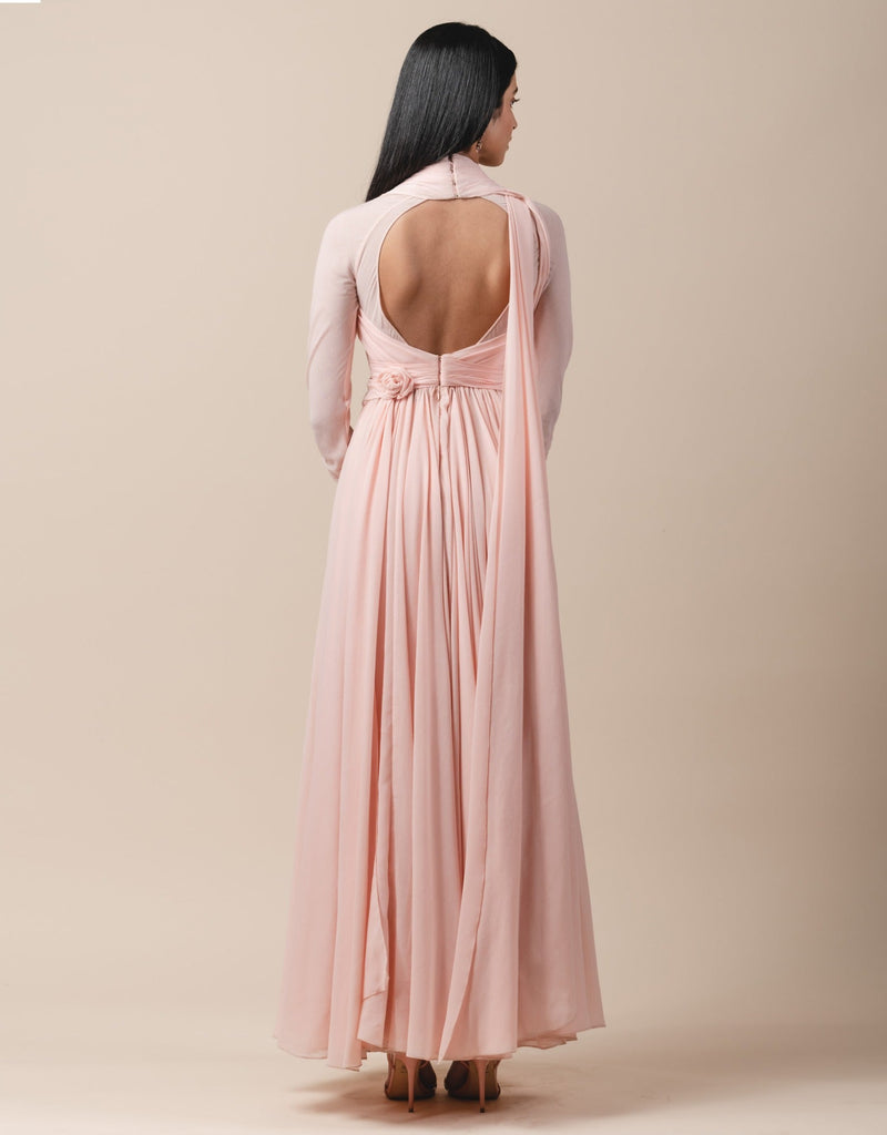 Draped Anarkali