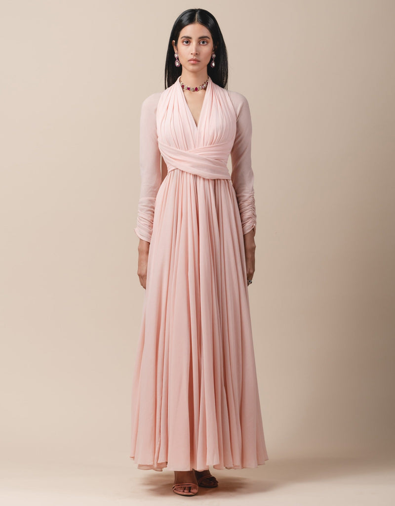 Draped Anarkali