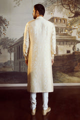 Gold Printed Kurta