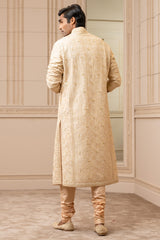 Gold Silk Kurta